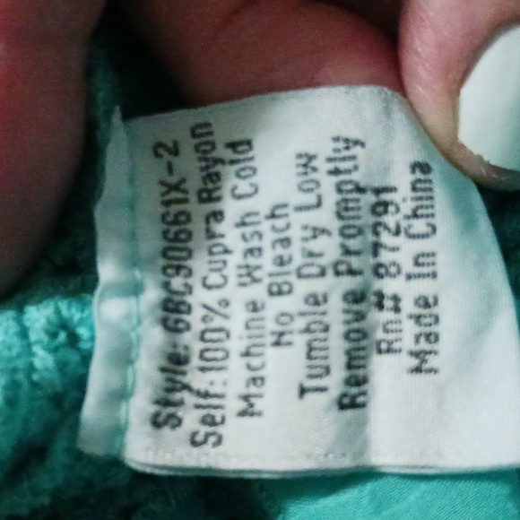 Johnny Was Eyelet Lace Tunic Top 2X - Picture 9 of 9